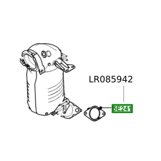 Garnitura evacuare DPF 2.0D Discovery 5 Range Rover Velar si Sport LR085942 Garnitura evacuare DPF 2.0D Discovery 5 Range Rover Velar si Sport LR085942