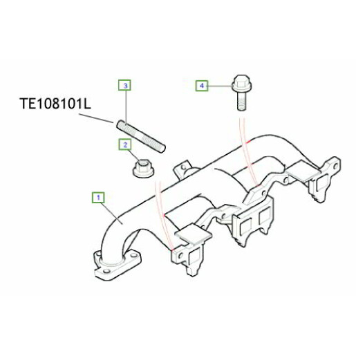 Surub galerie Land Rover Freelander TE108101L