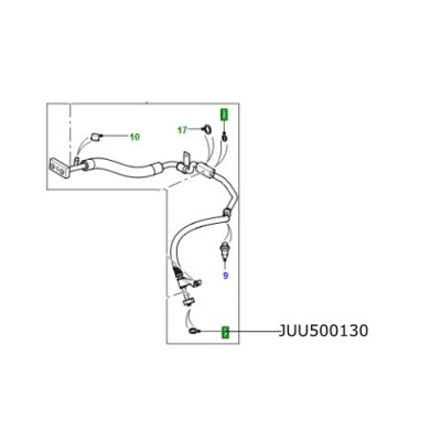 Oring conducta Aer Conditionat Defender de la 2007 JUU500130