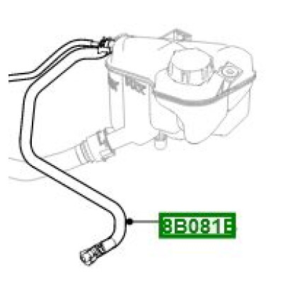 Furtun preaplin antigel 2.0 diesel Ingenium Discovery Sport RR Evoque LR071986
