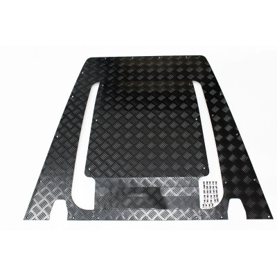 Aparatoare capota 3mm negru LR Defender 2007-2016 TF8211