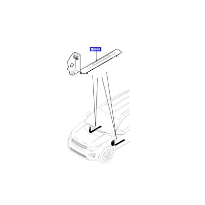 Ornamente iluminate praguri set Discovery Sport VPLCS0286LAA