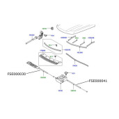 Cablu central capota Range Rover L322 FSE000041
