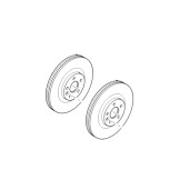 Discuri frana fata set Jaguar E-Pace J9C2136