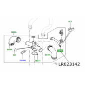 Furtun aerisire termostat motor 4400cc diesel Range Rover L322 L405 si Sport LR023142