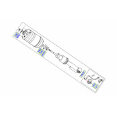 Amortizor si perna aer spate Range Rover Sport 2010-2013 LR032652