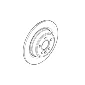 Disc frana spate Land Rover Freelander 2 LR039935