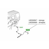 Conducta frana spate dreapta Land Rover Discovery 3 si 4 LR056968