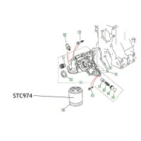 Filtru ulei STC974 Land Rover Discovery